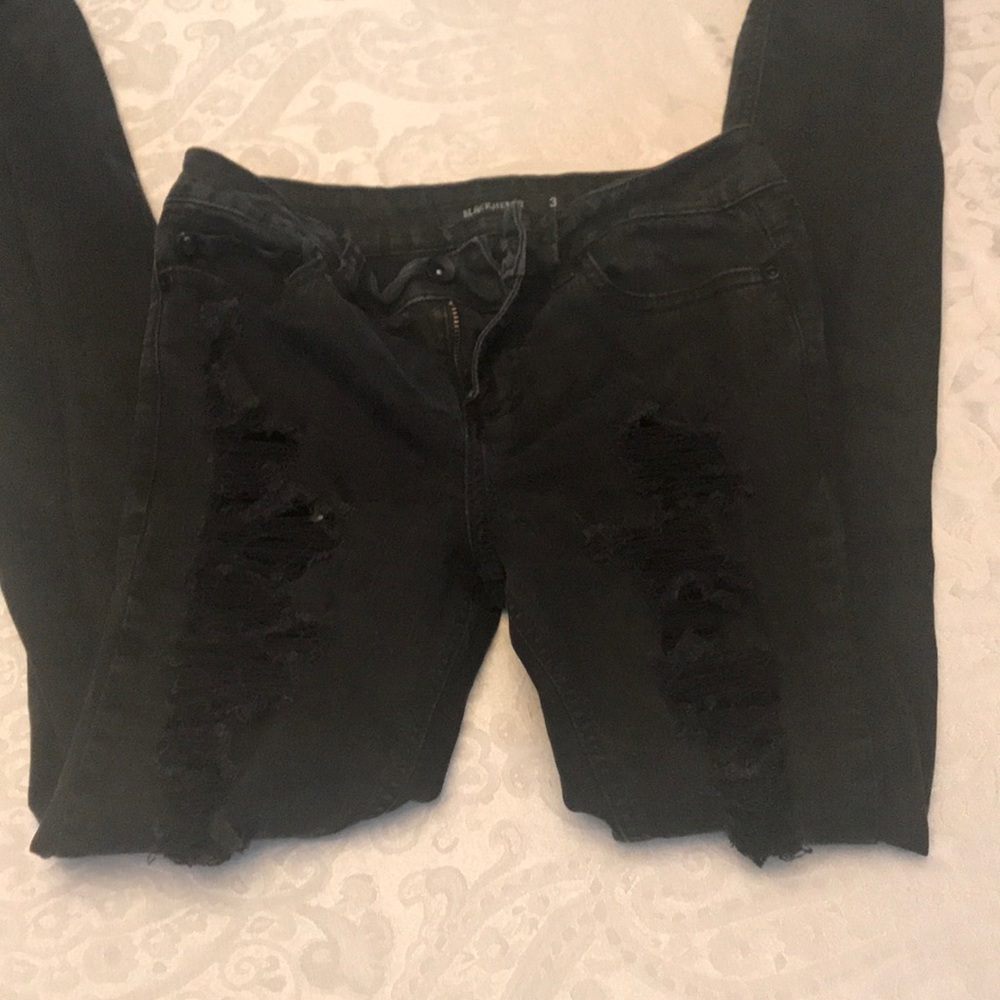 Blackheart skinny jeans 27” inseam